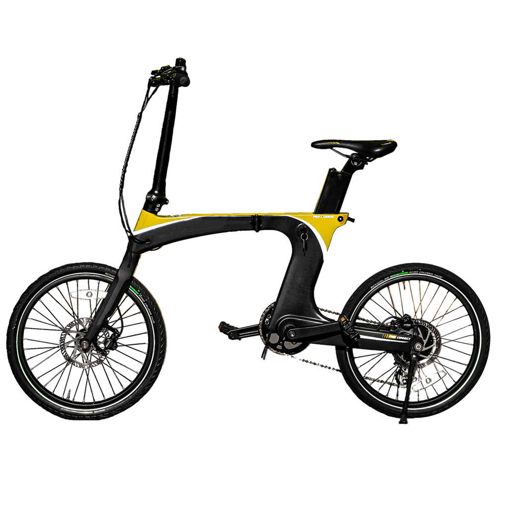 Lifty jaune Full-Carbon e-Bike